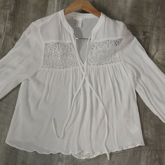 H&M Tops - H&M White Blouse